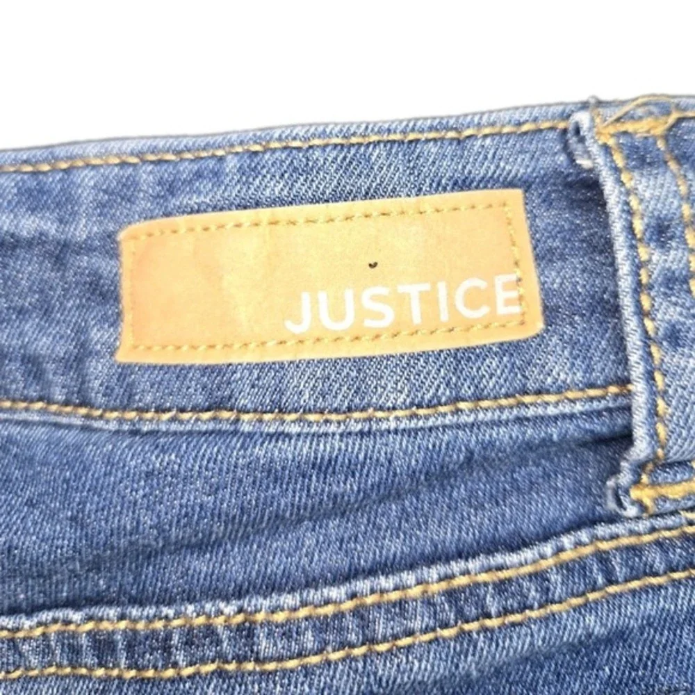 Justice SHORTS Sequins Raw Hem Kid‎ Girls Sz 7